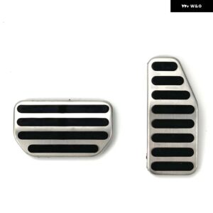 スズキ ステンレス ペダル ガスブレーキカバー ジムニーシエラ JB64W JB74W 2018-22 ペダル パッド スタイリング - 2 pcs