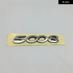 206 207 301 306 307 308 406 408 508 2008 3008 4008 5008 エンブレムテールリアロゴカー - 5008