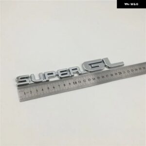 ハイエース スーパー GL 3D 車バッジ エンブレム ステッカー デカール トランク サイド ロゴ - style B Big 217mm