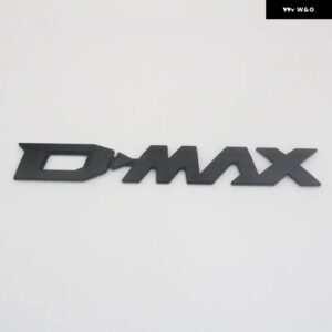 DMAX D-MAX D MAX D.MAX DDI エンブレム プラスチック リア トランク ナンバー文字ロゴバッジ デカール ステッカー - Black Dmax