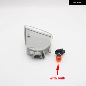 シトロエン ZX ハッチバック 1991-98 フロントバンパー ヘッドライト マーカー ライトコーナー ウィンカーランプ - With bulb Right