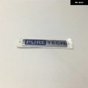 3008 4008 5008 208 306 307 308 508 350THP 400THP PURETECH ピュアテックエンブレム リア トランク サイドフェンダー デカール - small size 89mm