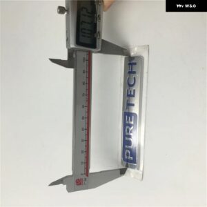 3008 4008 5008 208 306 307 308 508 350THP 400THP PURETECH ピュアテックエンブレム リア トランク サイドフェンダー デカール - big size 107mm