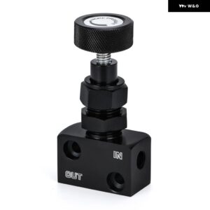 ブレーキプロポーションバルブ アジャスタブルプロップ ブレーキバイアスアジャスター レーシング レバータイプ JR3315 - black