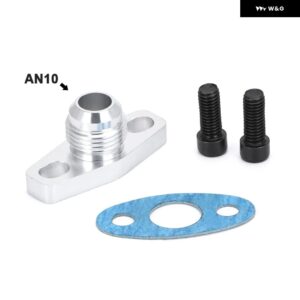 ターボ オイルリターン/ドレン フランジアダプターメスオスAN4 AN10 1/2NPT T25 T28 T30T3/T4 GT28-GT55 1JZ 2JZ GTE - OFG34