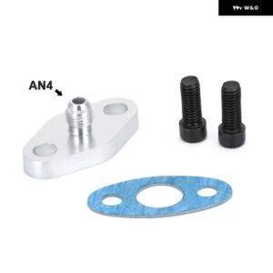 ターボ オイルリターン/ドレン フランジアダプターメスオスAN4 AN10 1/2NPT T25 T28 T30T3/T4 GT28-GT55 1JZ 2JZ GTE - OFG31