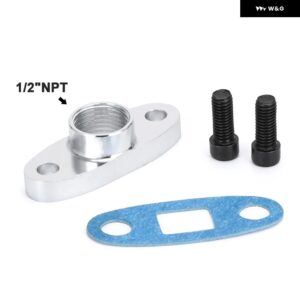 ターボ オイルリターン/ドレン フランジアダプターメスオスAN4 AN10 1/2NPT T25 T28 T30T3/T4 GT28-GT55 1JZ 2JZ GTE - OFG32