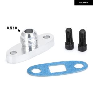 ターボ オイルリターン/ドレン フランジアダプターメスオスAN4 AN10 1/2NPT T25 T28 T30T3/T4 GT28-GT55 1JZ 2JZ GTE - OFG33