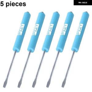 5個 多機能磁気絶縁セキュリティ リペア ハンドツールマイナス/プラスドライバーメンテナンス - Slotted head lb