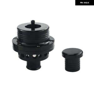 2015 本社 1インチ 25MM デュアルピストンブローオフバルブ DV ターボ 1.8T VW ゴルフ MK4 ジェッタ A4 B5 ブラック - black