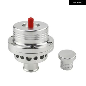 2015 本社 1インチ 25MM デュアルピストンブローオフバルブ DV ターボ 1.8T VW ゴルフ MK4 ジェッタ A4 B5 ブラック - Silver