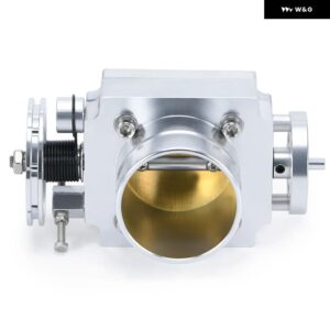 65MM スロットルボディ パーマンス インテークマニホールド ビレットアルミ ハイフロー JR6965 - Silver