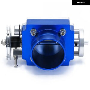 65MM スロットルボディ パーマンス インテークマニホールド ビレットアルミ ハイフロー JR6965 - Blue