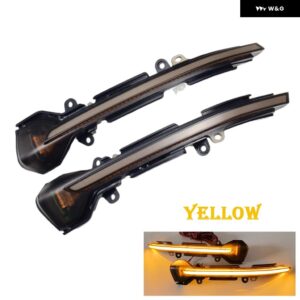 ダイナミック ウインカー LED バックミラー 表示フラッシュ シート レオン III MK3 5F ST FR クプラ イビサ MK5 V KJ1 アロナ KJ7 - Yellow