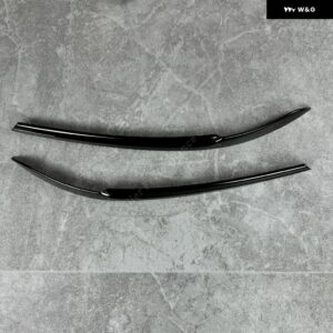 VW ティグアン MK2 2017-21 ABS 車フロントバンパー メッシュセンターグリルグリルモールド ストリップ - Eyelid