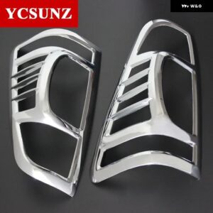 ABS テールライト トリム カバー いすゞ DMAX 39387 リアランプ 外装 YCSUNZ - Chrome