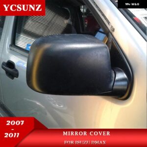 ABS サイドミラー カバー いすゞ DMAX D-MAX 39387 外装 パーツ ダブルキャビン YCSUNZ - black