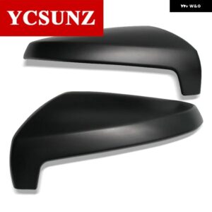 ABS サイドミラー カバー いすゞ DMAX D-MAX 2020-24 バックミラー 外装 部品カースタイリング - black