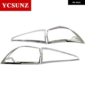 ABS テールライト カバー いすゞ MUX MU-X 2021-24 SUV リアライト プフード 外装 部品カースタイリング YCSUNZ - Chrome
