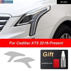 フロントライトクリア ステッカー ヘッドライト フィルムキャデラック XT4 XT5 XT6 CT4 CT5 CT6 XTS ATS エスカレード - XT5