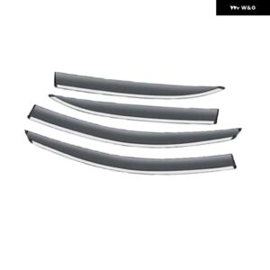 4X フロントガラス MG4 EV EH32 2022 2023 2024 ディフレクターオーイングトリム サイドウィンドウ バイザー雨 アイブロウ ガード - transparent