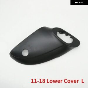 サイドドアミラー ガラスレンズ ウィンカーランプ 外側バックミラー ハウジングカバー フレーム VW トゥアレグ 2011-2018 - 11-18 Lower Cover L