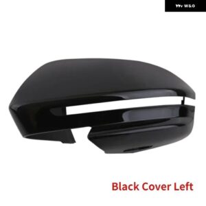 バックミラー ウィンカーライト フロアランプサイドレン ズフレームカバー リンカーン MKC 2014-2019 MKX 2014-2018 NAUTILUS18-20 - Black cover Left