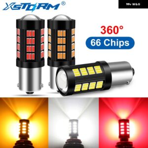 1PC 1156 BA15S BAU15S 1157 BAY15D LED P21W P21/5W PY21W LED 電球 R5W R10W 1000LM ウィンカーライト バックアップランプ DRL 12V