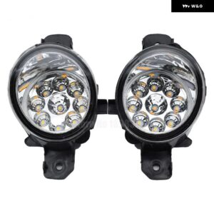 2個 右 + 左 H11 LED / ハロゲン フォグライト ライト DRL RERENAULT CLIO II BB0/1/2_ CB0/1/2_ ハッチバック 1998-2004 - LED Yellow Light
