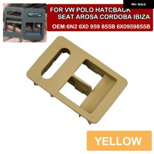 電動ウィンドウ コントロール スイッチ VW ポロハッチバック LUPO シート コルドバシート イビサ 6N2 6X0 959 855B 6X0959855B - Yellow Panel