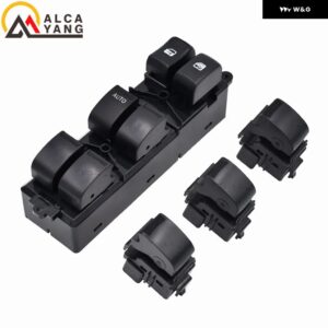 8981922511 電動 パワーウィンドウ マスター スイッチ 8981922511 いすゞ D-MAX DMAX ピックアップ 2012-19 - LHD Set