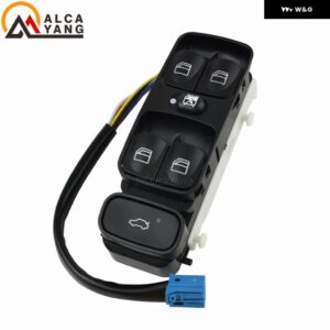 A2038200110 A2098203410 パワーコントロールウィンドウ スイッチ ボタン MERCEDES C クラス W203 C180 C200 C220 2038210679 A2038210679 - Short line 26CM
