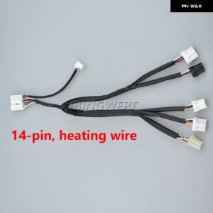 キー スイッチ 接続ワイヤー エラントラ 2012-2015 AT 2012-2014 MT I30 MT ステアリングホイール 加熱非加熱 - 14Pin heating wire