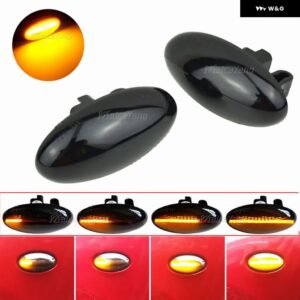 LED ウインカー サイド マーカー ライト ウインカー ランプ シトロエン ベルランゴ クサラ ピカソ ジャンピー エリゼ クロッサー ディスパッチ C1 C2 C3 C4 - Dynamic Smoke