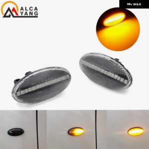 LED ウインカー サイド マーカー ライト ウインカー ランプ シトロエン ベルランゴ クサラ ピカソ ジャンピー エリゼ クロッサー ディスパッチ C1 C2 C3 C4 - Dynamic Crystal