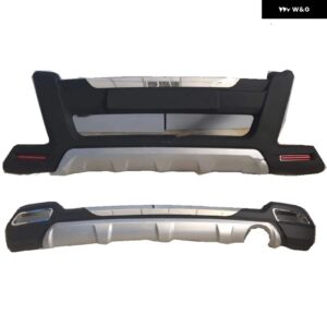 2012-2015 フォーチュナーリアバンパー フォーチュナーフロントリアバンパー プレートカバー 2012-15 SUV オートアクセサリー - Front Rear bumper