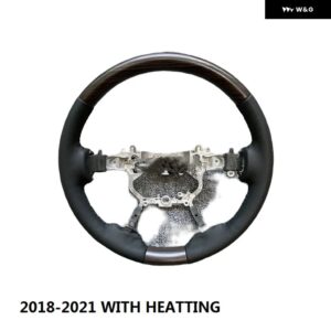 オート ステアリング ホイール プラド FJ150 2010-2017 2018-2021 SWC ステアリング ホイール - 2018 HEAT BLACK