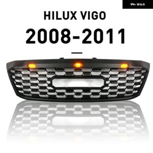ハイラックスグリルアクセサリーハイラックス VIGO レーシンググリル メッシュバンパー ラジエーターグリル 2006 39753 - Grad Yellow