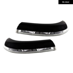 バック ミラー ライト ウィンカーランプ サイド ミラー インジケーター VW フェートン 2011-14-2016 3DO949101B 3DO949102B - 1 Pair