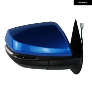 1個 LED バック ミラー サイドドア ミラー アセンブリウィンカーアウトサイド ミラー カメラし T8 ピックアップ 8210200P306A - BLUE RIGHT