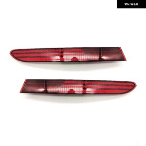 車左右リア バンパー リフレクター ブレーキランプ ハザード灯 ストリップバー VW トゥアレグ 2016 2017 2018 7P6945105A 7P6945106A - Outside 1 Pair