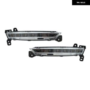 DRL LED デイタイム ランニングライト フロント バンパー フォグランプ リンカーン MKZ 2017-20 HP5Z-13200-A HP5Z-13200-B - 1 Pair