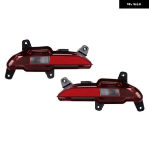 SAIC MG HS パイロット 2022-2023 リア バンパー ライトブレーキライトブレーキランプリア フォグランプ リア バンパー リフレクター ライト - 1 Pair