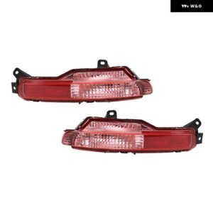 インフィニティ EX35 EX37 QX50 QX80 リア バンパー リフレクター ライトリア フォグライト ブレーキライトハザードランプ 265501BA1A 265501BA1C - 1 Pair