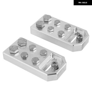 XS POWER M6 スタンダードバッテリー用 4 スポット/6 スポット フラット バッテリー ターミナル ボルト使用専用 - 6 Spot