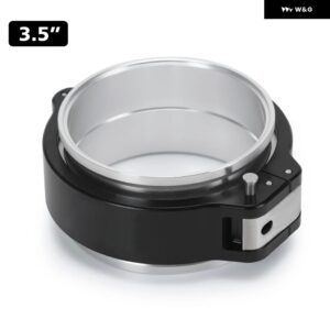 インタークーラー パイプ クランプ 3.0/2.5/3.5インチ クイックリリース V バンドクランプ 63MM /76MM 32516ピン レス HD - 3.5inch without logo