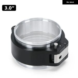 インタークーラー パイプ クランプ 3.0/2.5/3.5インチ クイックリリース V バンドクランプ 63MM /76MM 32516ピン レス HD - 3inch without logo