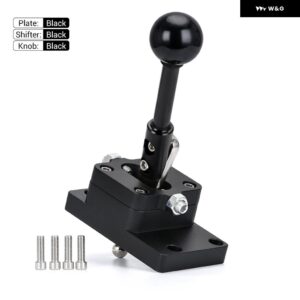 6スピード ショートスローシフター ベース シフト ノブビレット 付き 93-02 カマロ/ファイアバード F ボディ LS1 PDZ03 用 - black