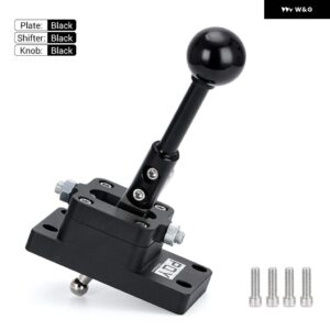 6スピード ショートスローシフター ベース シフト ノブビレット 付き 93-02 カマロ/ファイアバード F ボディ LS1 PDZ03 用 - PQY LOGO3