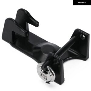 カプラー グースネック ヒッチ ロック グースネック 2-5/16インチ スタイル カプラー 大型トレーラー | 家畜運搬業者 | RV 用 - Combination Lock